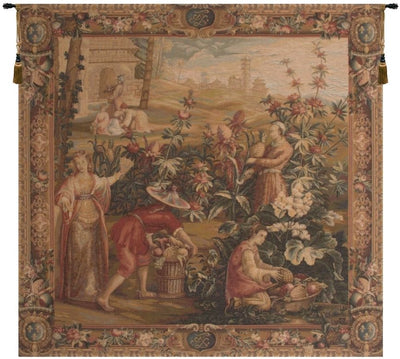 History of the Chinese Emperor II French Wall Tapestry