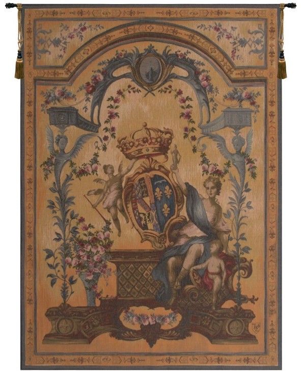 Dame Au Blason French Wall Tapestry
