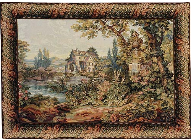 The Old Mill Italian Wall Tapestry
