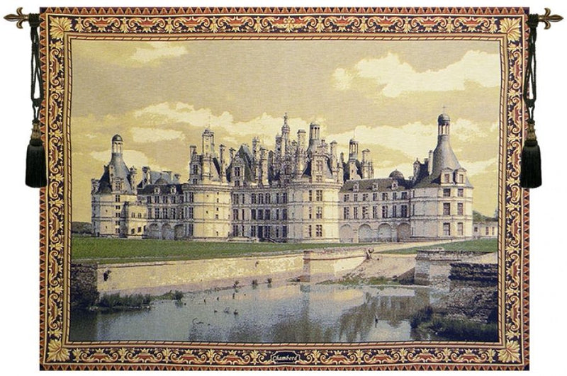 Chambord Castle II Belgian Wall Tapestry
