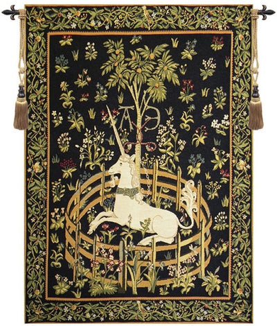 Unicorn in Captivity French Wall Tapestry