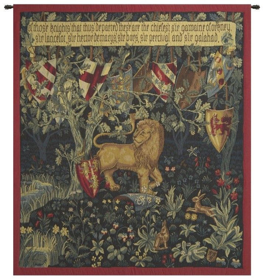 Heraldic Lion French Wall Tapestry