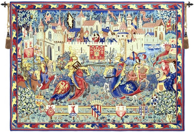 King Arthur's Camelot French Wall Tapestry