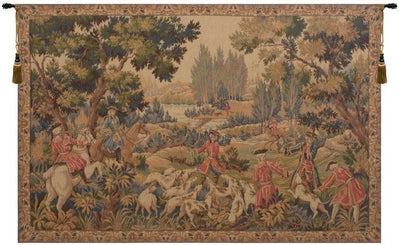 Hunting in Compiegne French Wall Tapestry