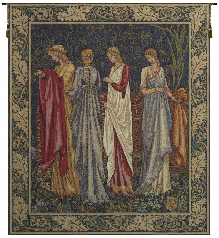 Ladies of Camelot French Wall Tapestry