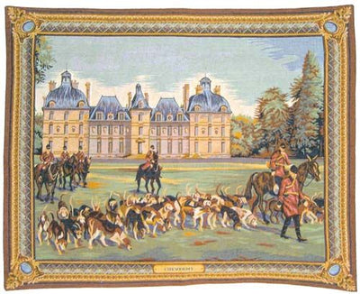 Cheverny Castle II French Wall Tapestry