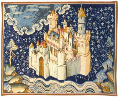 Le Chateau de L Apocalypse French Wall Tapestry