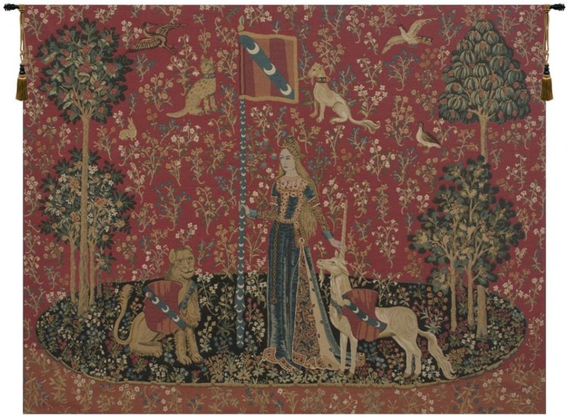 Lady and the Unicorn Touch II Wall Tapestry