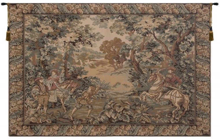 Hunting Scene Fersan Wall Tapestry