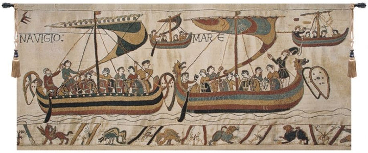 Bayeux Navigio Belgian Wall Tapestry