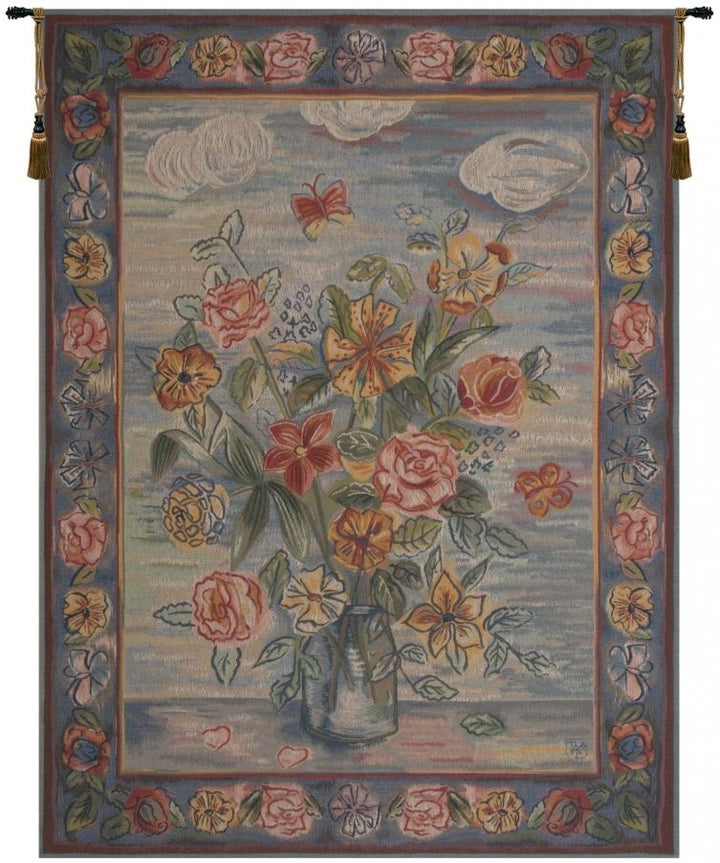 Modern Style Bouquet French Wall Tapestry