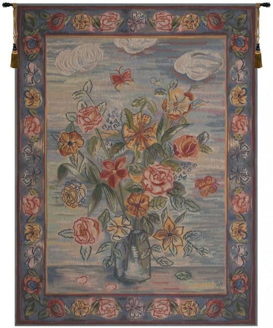 Modern Style Bouquet French Wall Tapestry