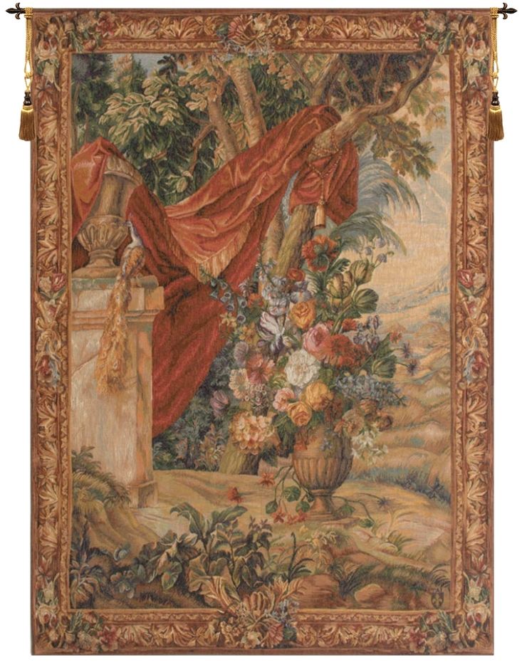 Red Drape French Wall Tapestry
