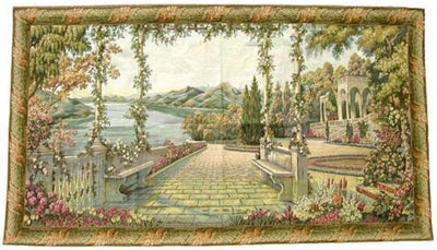 Lake Como I Italian Wall Tapestry