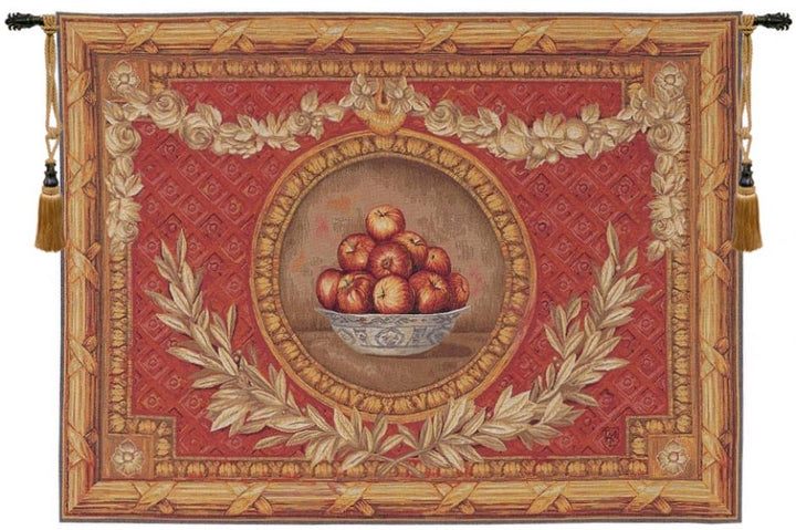 Apple Still Life French Wall Tapestry