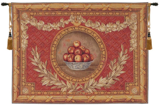 Apple Still Life French Wall Tapestry