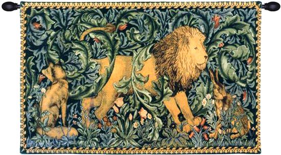 Lion I French Wall Tapestry