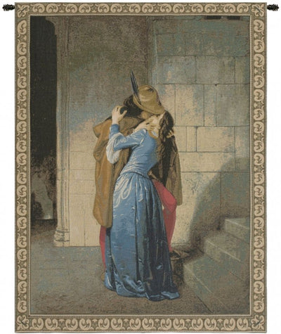 Medieval Kiss Italian Wall Tapestry