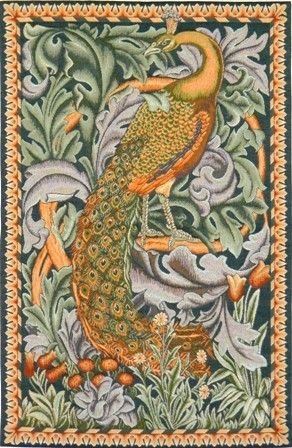 The Peacock William Morris French Wall Tapestry