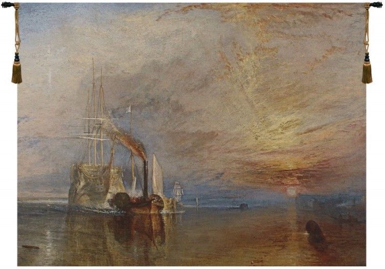 Fighting Temeraire Belgian Wall Tapestry