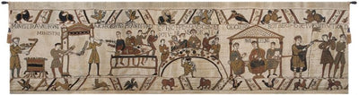 Bayeux Banquet Belgian Wall Tapestry