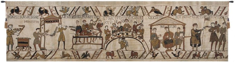 Bayeux Banquet Belgian Wall Tapestry