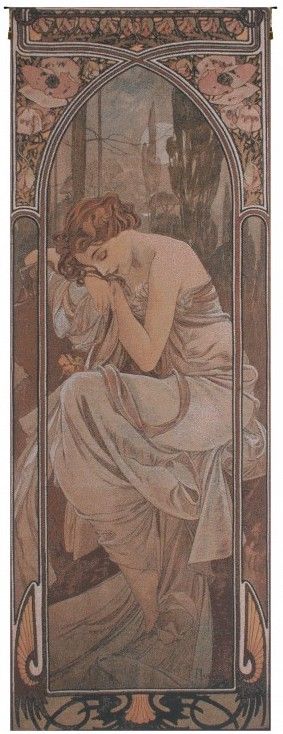 Nouveau Nuit Belgian Wall Tapestry