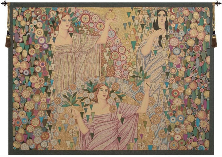 Primavera Horizontal Italian Wall Tapestry