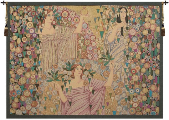 Primavera Horizontal Italian Wall Tapestry