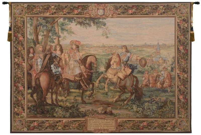 La Prise de Lille French Wall Tapestry