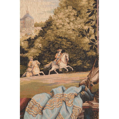 Maison Royale II Square French Wall Tapestry