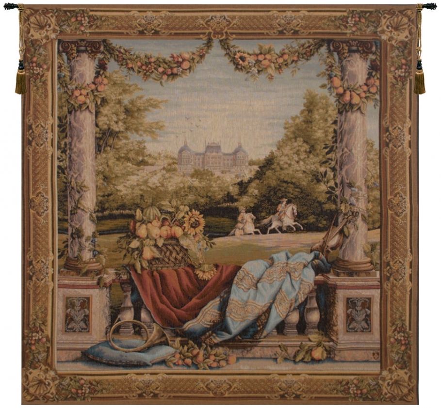 Maison Royale II Square French Wall Tapestry