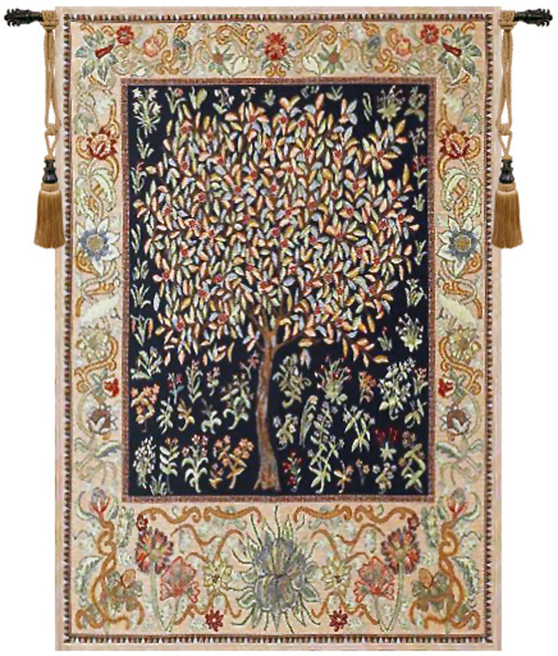 Pastel Tree of Life Belgian Wall Tapestry