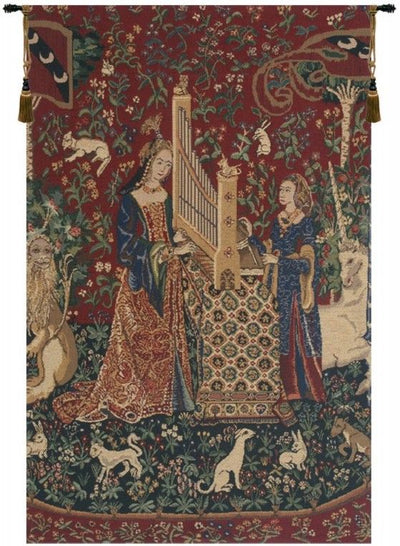 Lady and the Unicorn Organ III Belgian Wall Tapestry