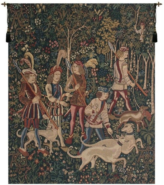 Unicorn Hunt Belgian Wall Tapestry