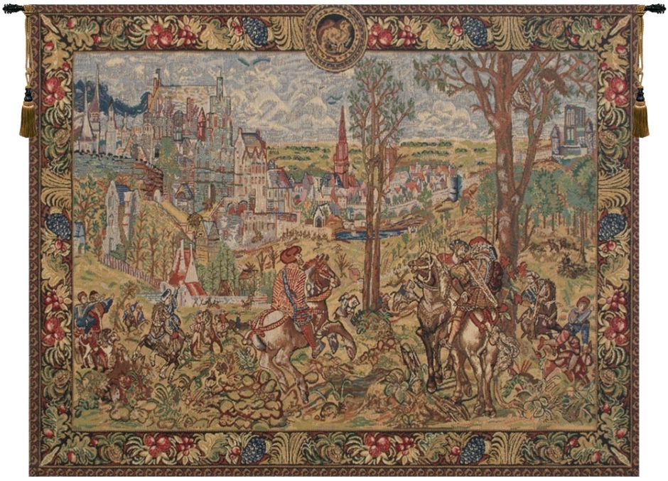Vieux Brussels Belgian Wall Tapestry