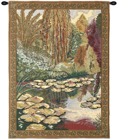 Monet Ville de Vertheuil Belgian Wall Tapestry