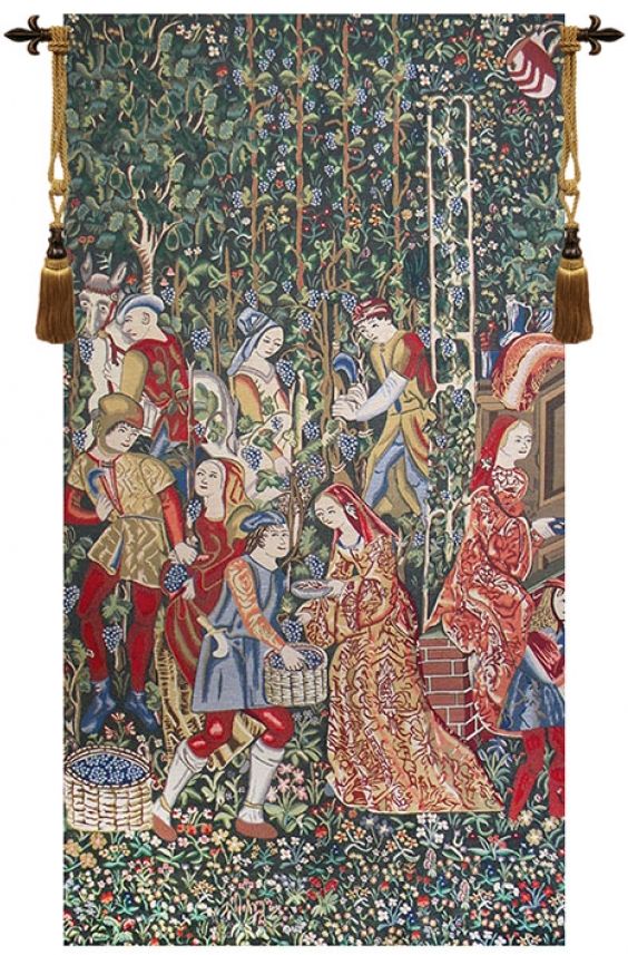 Wine Makers Belgian Wall Tapestry