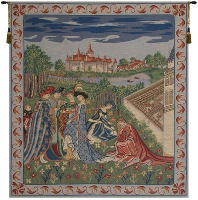 Duke de Berry Belgian Wall Tapestry