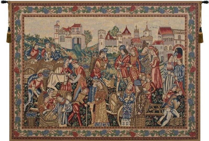 Wine Merchants Belgian Wall Tapestry