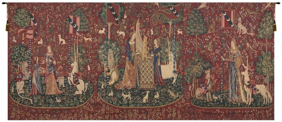 Lady and the Unicorn Series II Belgian Wall Tapestry