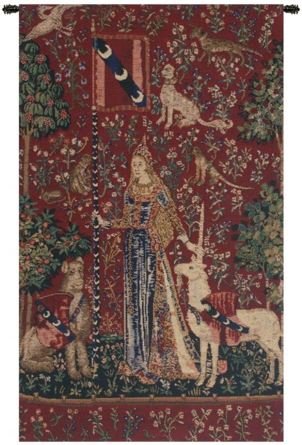 Lady and the Unicorn Touch II Belgian Wall Tapestry