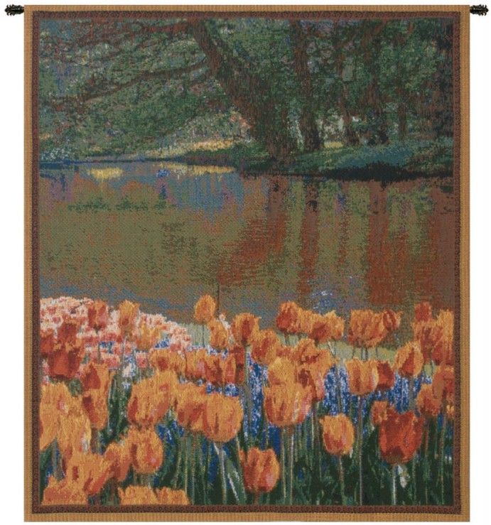 Keukenhof I Mini Belgian Wall Tapestry