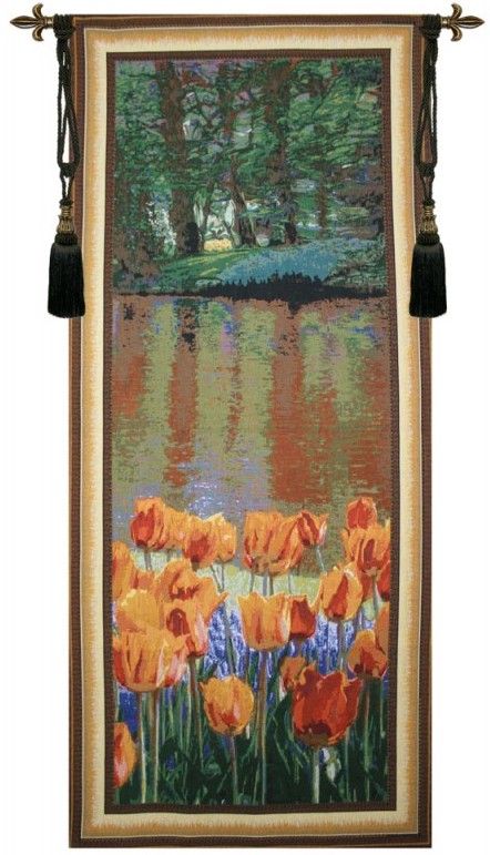 Keukenhof Portiere II Belgian Wall Tapestry