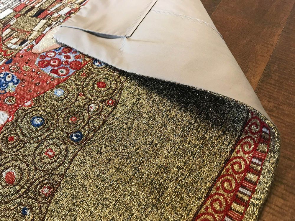 Gustav Klimt Kiss Belgian Wall Tapestry