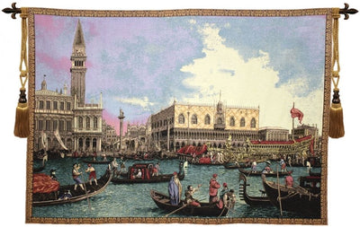 Bucintoro Venice Italian Wall Tapestry