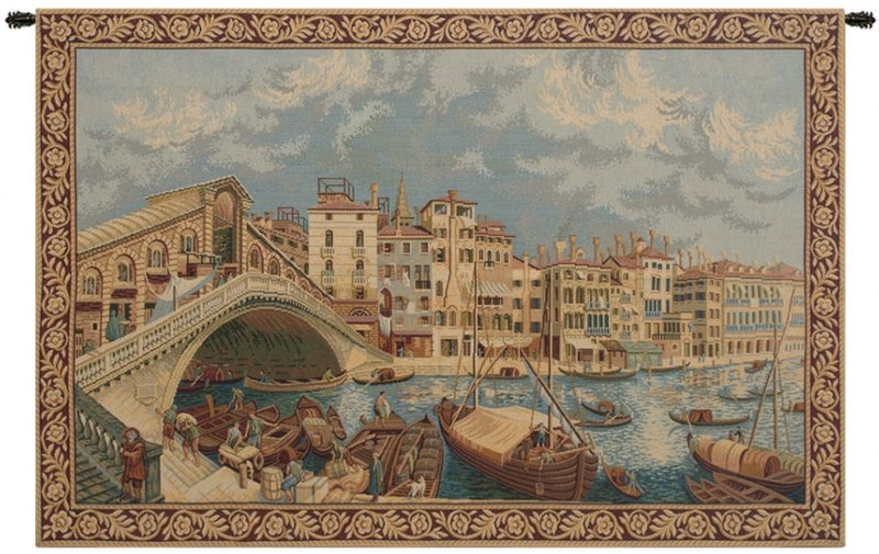Ponte di Rialto Italian Wall Tapestry