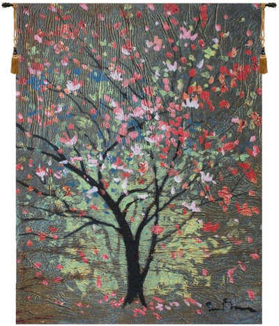 Hopeful Tree - Simon Bull  Belgian Wall Tapestry