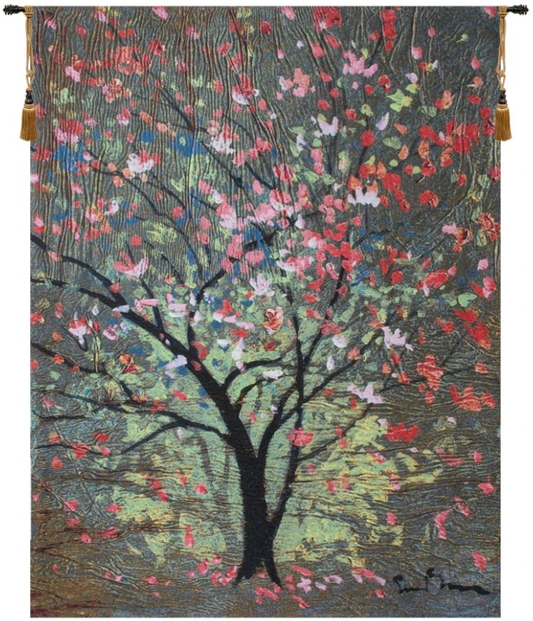 Hopeful Tree - Simon Bull  Belgian Wall Tapestry