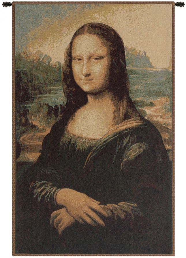 Mona Lisa Italian Wall Tapestry
